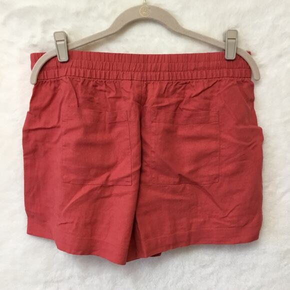 GAP Factory Orange Desert Flower Pull-On Utility Shorts - Picture 12 of 14